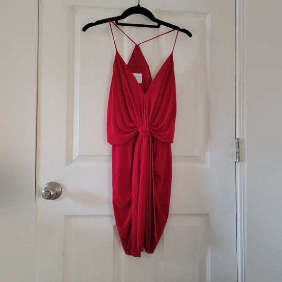 Misa Los Angeles Red Dress - Picture 4 of 9